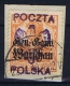 Delcampe - Poland: Local Overprints: Kalisz Type I, On German Occupation Stamps, Surcharge Wide Eagle - Gebraucht