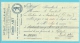 Cheque A L'ordre  STOUT - PALE-ALE  / WHITBREAD / BRASSERIE  / BRUXELLES -SAINT-GILLES 1909 (F218) - 1900 – 1949