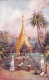 Burmah = Myanmar (HV) Raphael Tuck & Sons, Rangoon, Sulay Pagoda  Nr.22 - India