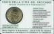 Vatican 50 Cent. Coincard 2011 - Vatikan