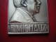 BELLE MEDAILLE EN BRONZE SIGNEE VILLANDRE  F S C F    P  MICHAUX 1854 / 1923  RECONNAISSANCE FEDERALE - Professionnels / De Société