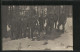 Photo-CPA Pioniere Errichten Im Wald Einen Unterstand - War 1914-18