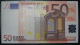 50 EURO G044F2 Germany Draghi Serie X  UNCIRCULATED - 50 Euro