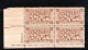 Lot Of 3, #1071 #1082 #1092 Plate # Blocks Of 4 Each US Postage Stamps, Fort Ticonderoga, Labor Day, Oklahoma Statehood - Numéros De Planches