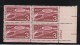 Lot Of 3, #1098 #1099 #1104 Plate # Blocks Of 4 Each US Postage Stamps Wildlife Cranes, Religious Freedom, Brussels Fair - Plate Blocks & Sheetlets