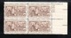 Lot Of 3, #1106 #1112 #1115, Plate # Blocks Of 4 Each US Stamps Minnesota Statehood Atlantic Cable Abraham Lincoln - Plate Blocks & Sheetlets