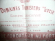 Societe Des Domaines Tunisien "lucie Et Anna" 1904 - Africa