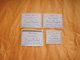 LOT DE 4 ETIQUETTES DE VINS / DOMAINE WEINBACH ALSACE / CUVEE THEO RIESLING, MUSCAT RESERVE, RIESLING SCHLOSSBERG 2007.. - Riesling