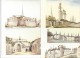 12 CPM - ANTOING - LE CHATEAU : Vue Extérieur Et Intérieur Des Remparts Fortifiés, Donjon, Entrée, Grand Bolewerk - Antoing