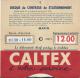 Disque Zone Bleue/ CALTEX/ Ville De Paris/vers 1960       AC1 - Cars