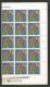 Delcampe - POLAND 1981 FLOWERING SUCCULENTS & CACTII SET OF 8 NHM COMPLETE SHEETS FLOWERS - CACTUS - DESERT - Full Sheets