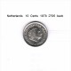 NETHERLANDS    10  CENTS  1978  (KM # 182) - 1948-1980 : Juliana