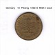 GERMANY    10  PFENNIG  1992 G  (KM # 108) - 10 Pfennig