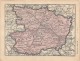 Cartes Départements : Maine-et-Loire &amp; Manche - Extraites Du "Petit Atlas Départemental De La France" - Hachette, 18 - Cartes Géographiques