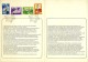 Relatiefolder P.T.T. - Zomerpostzegels 1973 (lees!) - FDC