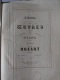 COLLECTION COMPLETE DES OEUVRES DE PIANO DE MOZART  (Livre MOZARD  E. PALLIOT) - M-O