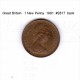 GREAT BRITAIN    1  NEW PENNY  1981  (KM # 915) - 1 Penny & 1 New Penny