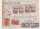 COTE D´IVOIRE - 1941 - ENVELOPPE Par AVION De SASSANDRA Pour CASABLANCA (MAROC) Avec CENSURE ROUGE VA601 - Cartas & Documentos