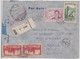 COTE D'IVOIRE - 1939 -  ENVELOPPE Par AVION RECOMMANDEE De ABIDJAN Avec CENSURE Pour PARIS - Storia Postale