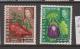 Montserrat 1968 QEII Fruit & Vegetable Definitives Surcharges 2 High Values MLH - Montserrat