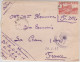 TUNISIE - 1945 - ENVELOPPE FM Par AVION Du DEPOT D'ARTILLERIE De TUNISIE N°15 à LE BARDO Pour LA CRAU (VAR) - Covers & Documents