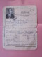 1932 Alger Récépissé Demande Carte Identité Travailleur + Photo Permis Séjour Né Sénija Espagne Réfugié Espagnol - Documents Historiques