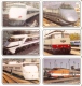 SERIE COMPLETA DE 12 CALENDARIOS DE TRENES DEL AÑO 1993 (CALENDRIER-CALENDAR) TRAIN-ZUG - Formato Piccolo : 1991-00