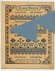 POINTS De CROIX  BRODERIE Motifs Bordures FLEURS COUTURE 1900 Protège Cahier / GODCHAUX PARIS - Protège-cahiers