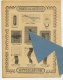 POINTS De CROIX  BRODERIE ALPHABET Majuscule COUTURE 1900 Protège Cahier / GODCHAUX PARIS - Protège-cahiers