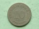 1900 E - 10 Pfennig / KM 12 ( Uncleaned - For Grade, Please See Photo ) ! - 10 Pfennig