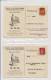 2 Bedrijfs - Briefkaarten / Betriebs - Postkarten 1929 - Brieven En Documenten