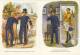 5 Briefkaarten / Postkarten BRD - Postbeambten - Illustrated Postcards - Mint