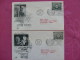 ONU UNO United Nations Lot 8 FDC Année 1953 Complète - Storia Postale