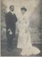 Photographie De Couple De Mariés/ Durand / Tonnerre / Vers 1910     PH121 - Zonder Classificatie