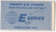 E Series Booklet, First Class Letter Mail Rate, United States, Earth Stamps 1987, ZIP Code, PIN Code, As  Scan - 3. 1981-...