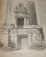 La Semaine Des Constructeurs. N°27. 29 Décembre 1888 .Fenêtre De La Grosse Tour Au Château De Chenonceaux. - Magazines - Before 1900