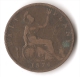 GRANDE-BRETAGNE  HALF PENNY  1874 - C. 1/2 Penny