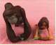 2 Disney Figuren Von McDonald  , Tarzan-Boy  + Gorilla Beweglich - Sonstige & Ohne Zuordnung