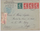 1915 - ENVELOPPE RECOMMANDEE Du GROUPE AUTO Du SP 63 Avec BEAU COMPLEMENT SEMEUSE - 1906-38 Säerin, Untergrund Glatt