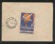 POLAND 1934 GORDON BENNETT BALLOON RACE COVER FLOWN SYRENA FROM WARSZAWA TO SZCZUCZYN BIALYSTOCKI LABEL ON REVERSE - Palloni