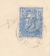 452/21 - Lettre TP Fine Barbe 25 C VERVIERS 1904 - PERFORE R.C.F. Entete R. Centner Fils - Verso TB Vignette Expo Liège - 1863-09