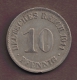 DEUTSCHES REICH 10 PFENNIG 1911 A - 10 Pfennig