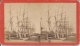 1870-80 Shipping Harbor Georgia USA Very Rare Genuine Photo-Stereo Entrance Jerome N Wilson Photographer Savannah GA - Anciennes (Av. 1900)