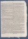1799 - LE THERMOMETRE POLITIQUE FLOREAL - LONDRES - MANHEIM ODENWALD - FRANCFORT - ITALIE - LYON OTAGES PIEMONTAIS - - Kranten Voor 1800