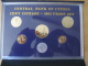 CYPRUS 1983 COMPLETE COINS PROOF SET IN OFFICIAL BANK´S CASE - Zypern