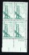 #1235, #1258 &amp; #1264, Plate # Blocks Of 4 US Stamps, Cordell Hull, Verrazano Bridge, Winston Churchill - Numéros De Planches