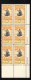 #1323 &amp; #1324, Plate # Blocks Of  6 US Stamps, National Grange, Canada Centenary - Numéros De Planches
