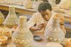 AFRICA, ZIMBABWE,PAINTED POTTERY, ETHNICS, Old Postcard - Sin Clasificación