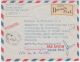 14048 Recommandé Par Avion De Pointe Des Galets (Réunion) à Paris I (chang. Adresse) 29/09/1956 - Lettres & Documents
