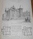 La Semaine Des Constructeurs. N°10. 4 Septembre 1886. Une Villa à Carlsruhe, Grand Duché De Bade. Eglise à Calais. - Magazines - Before 1900